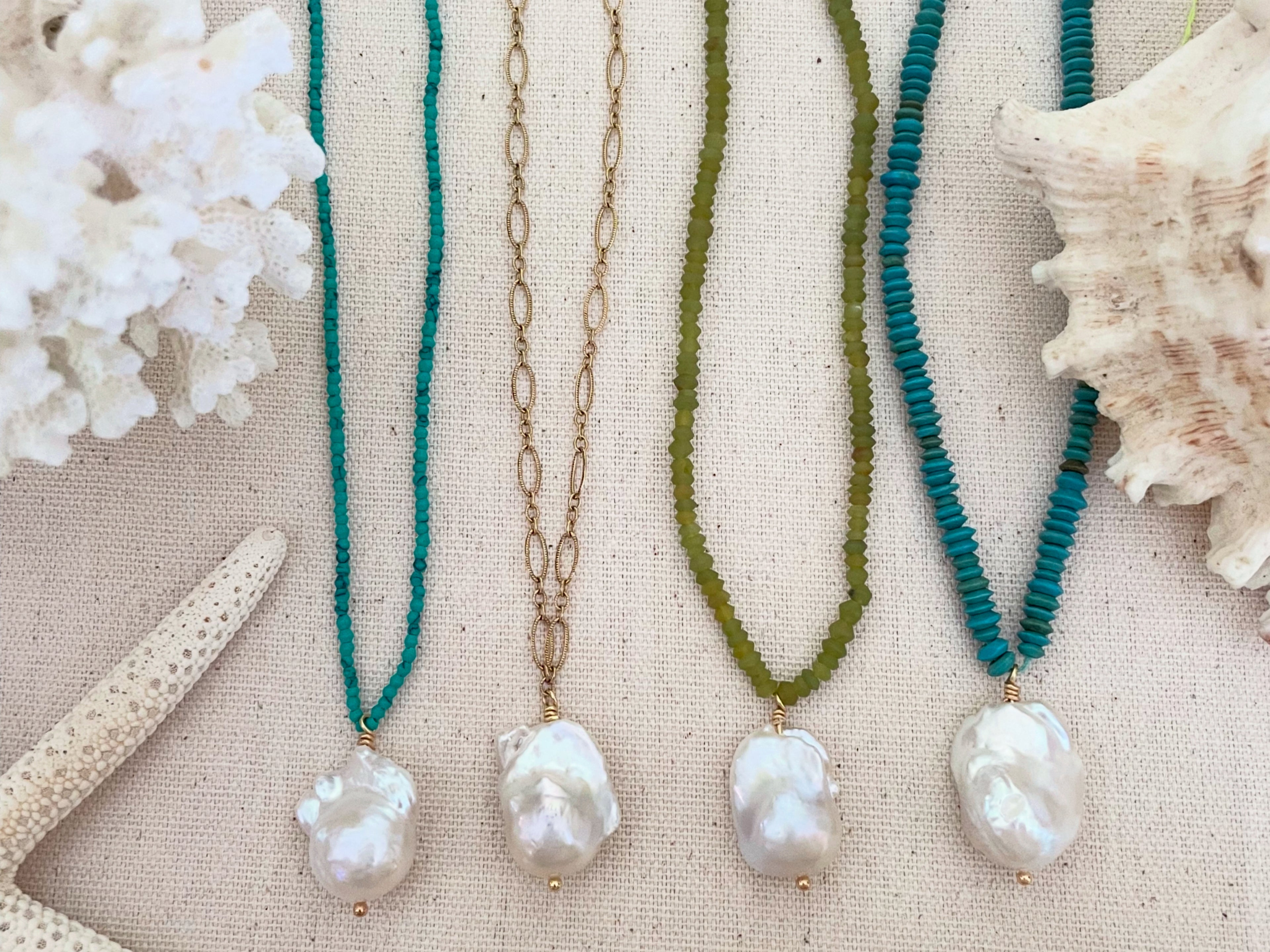 Baroque Pearl Necklaces