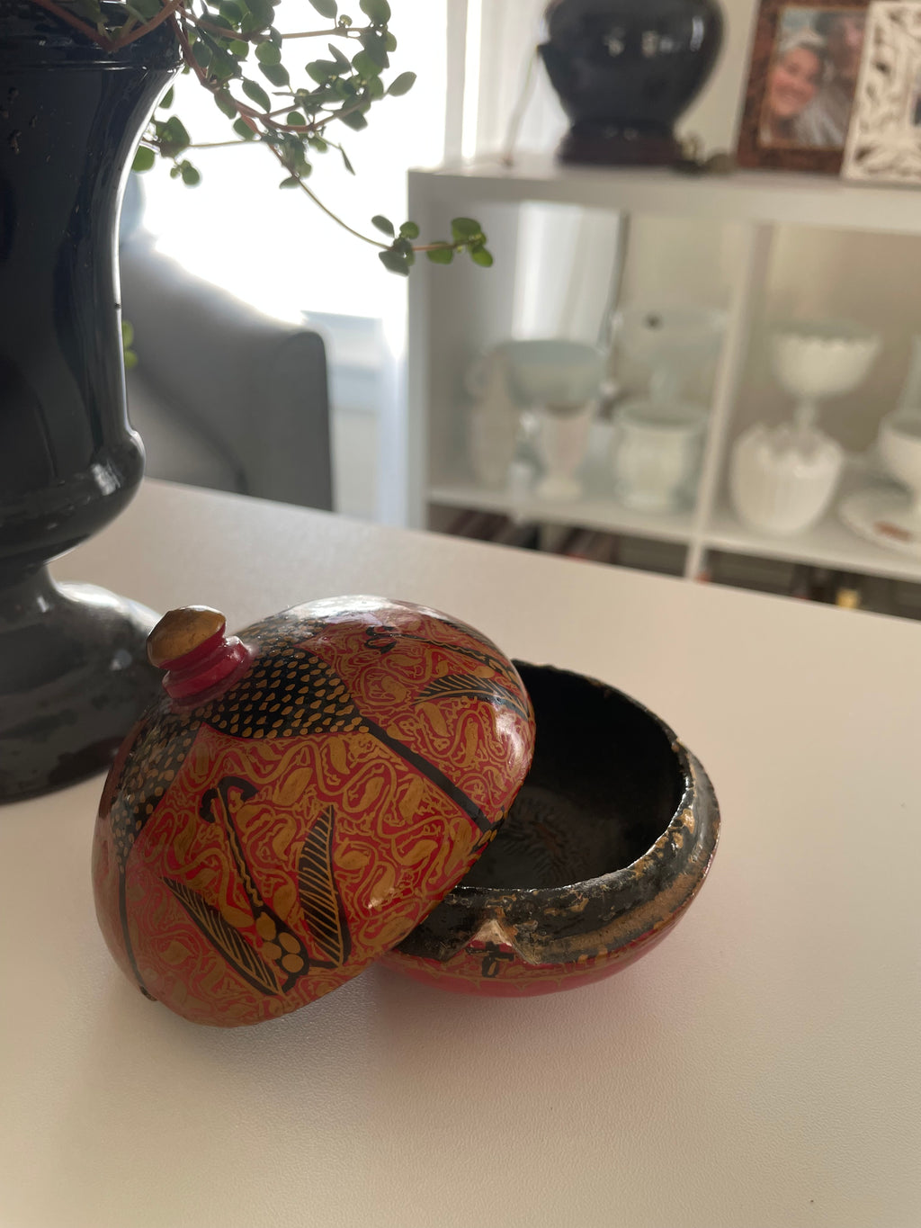 Vintage Decoupage Trinket Box
