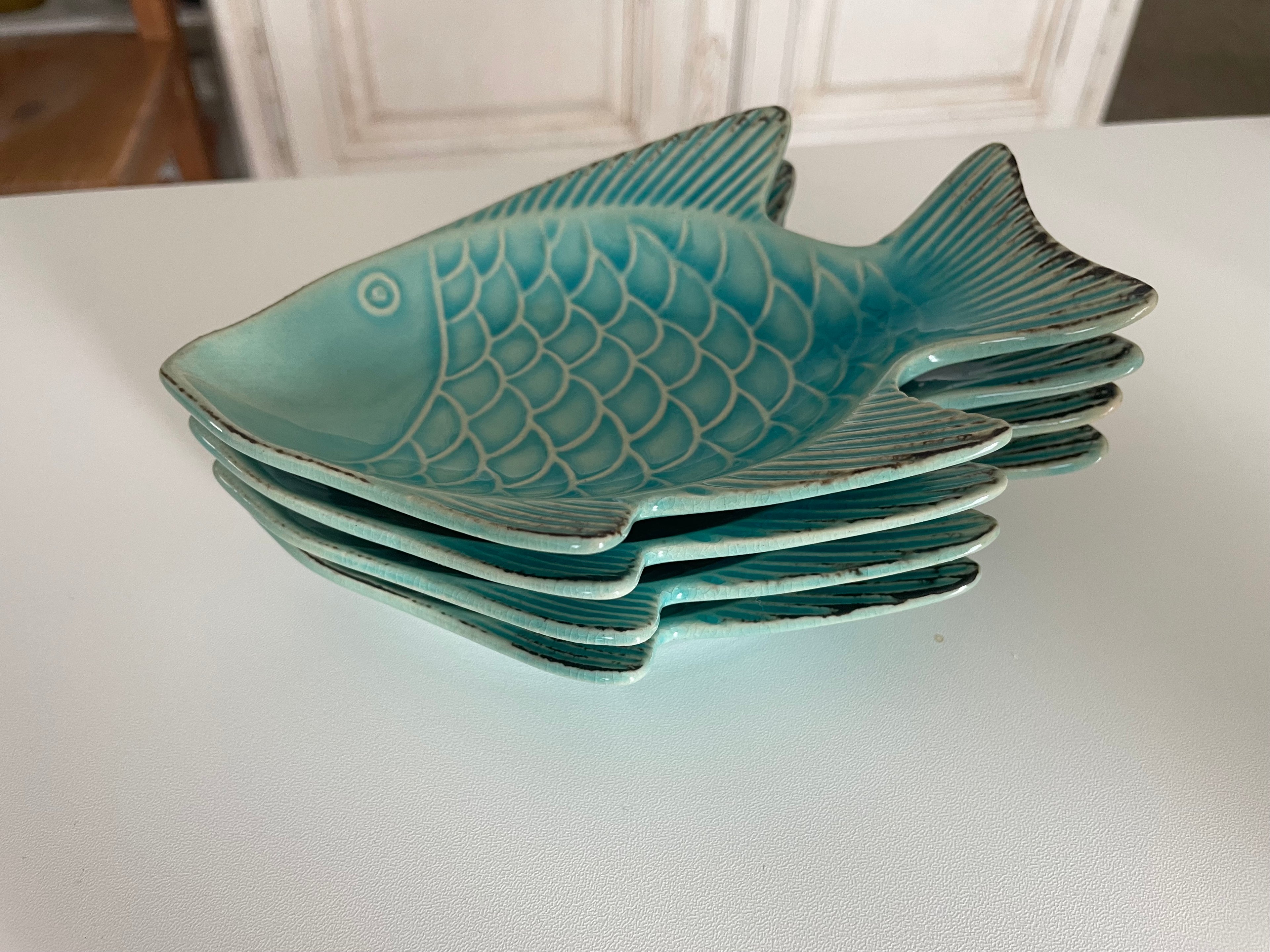 Glazed Fish Trinket Dishes