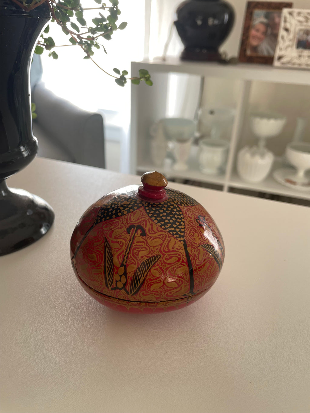 Vintage Decoupage Trinket Box