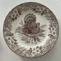 Queen's Myott Thanksgiving Brown 10 inch Dinner Plate